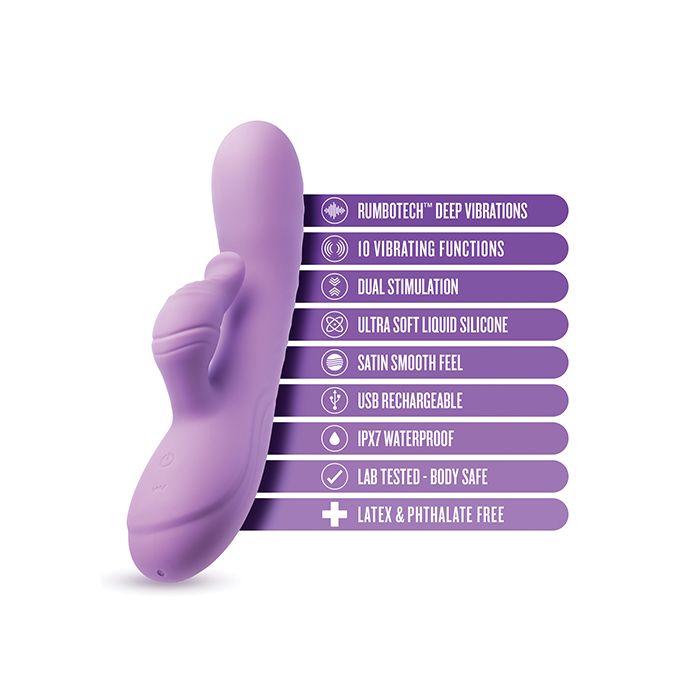 Evelyn Rabbit Vibrator - Purple