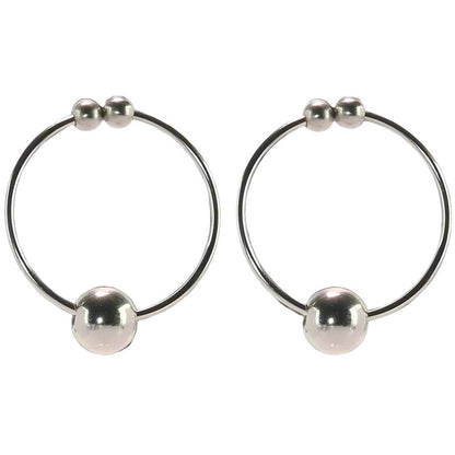 Fetish Fantasy Bull Nipple Rings non-piercing set of two.