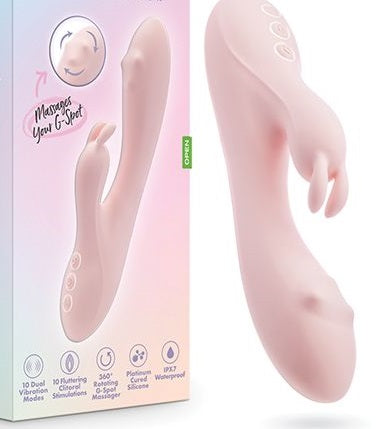 Fairy Flutter Rabbit Vibrator - Pink