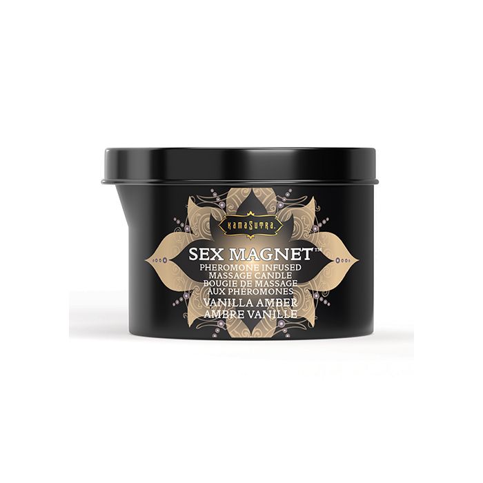 Kama Sutra Sex Magnet Pheromone Candle - Vanilla Amber