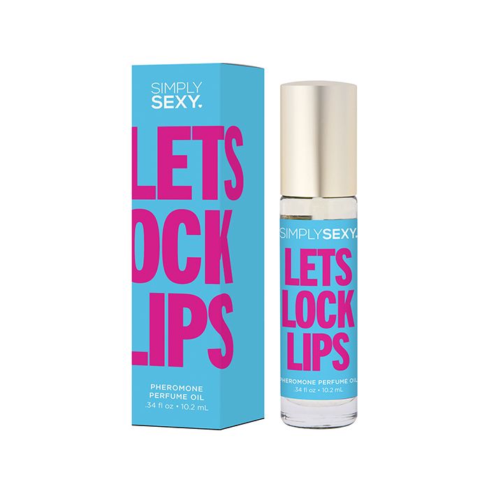 Simply Sexy Pheromone Perfume Oil Roll On - .34 oz Let's Lock Lips