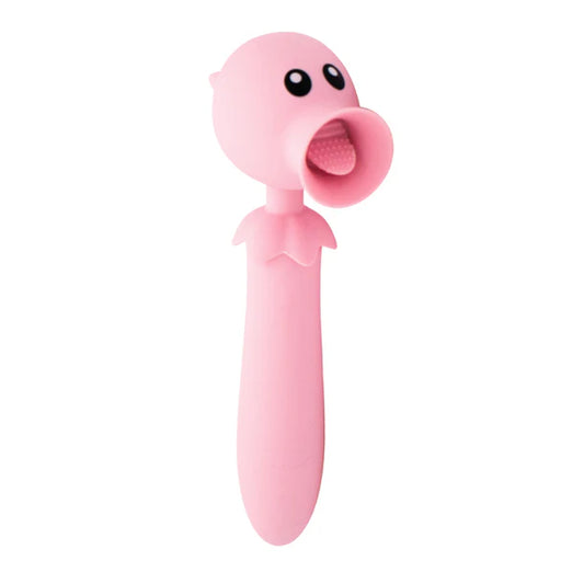 Natalies Toy Box Lick n' Stick Dual Ended Flicker & G-Spot Vibrator Like a kitten