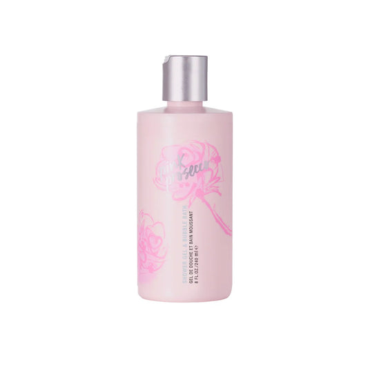 Pure Romance Pink Prosecco Skinny Dip Bubble Bath bottle pink.