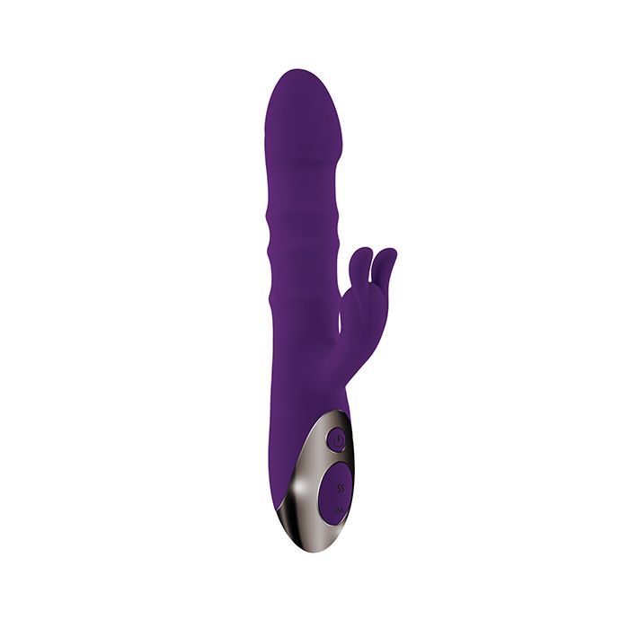 Hop To It Rabbit Vibrator - Acai