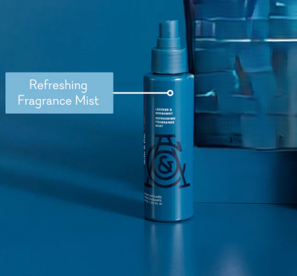 Pure Romance Titan Refreshing Fragrance Mist Blue Bottle