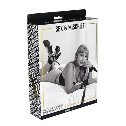 Sex & Mischief Bed Bondage Restraint Kit - Texas Love Shop