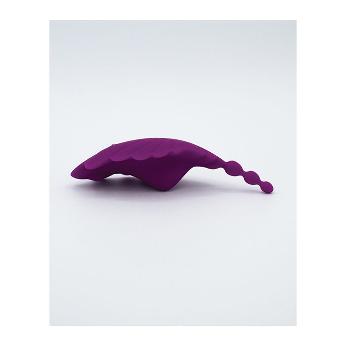 Shell Yeah! Remote Controlled Wearable Panty Vibrator - Purple