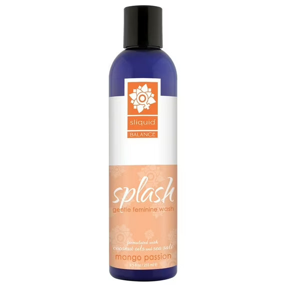 Gel de ducha femenino Sliquid Splash - 8.5 oz Mango Passion 
