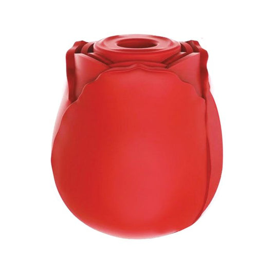 Wild Rose by Icon Brands Air-Suction Vibrator in elegant rose shape – sleek, soft silicone design.