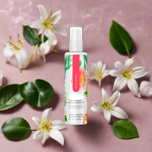 Pure Romance Refreshing Fragrance Mist Secret Garden available at Texas Love Shop.