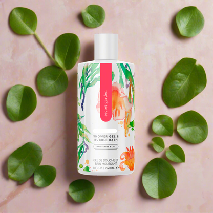 Pure Romance Secret Garden Shower Gel and Bubble Bath from Texas Love Shop